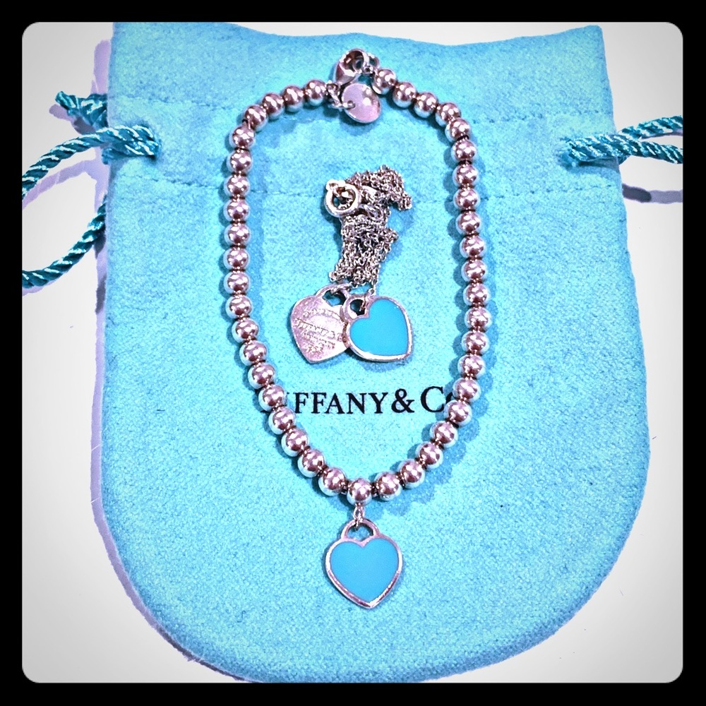 Tiffany&Co Sterling Silver bracelet and Pendant